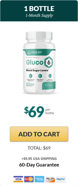 Gluco6 1 bottle